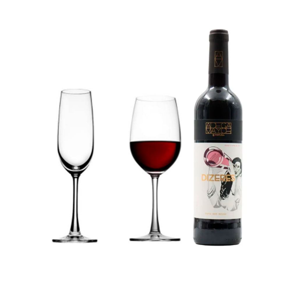 Set Copas Ferrand x 12 Unid Vinium x 6+Champagne x 6 Special+ Vino Dizeres Tinto